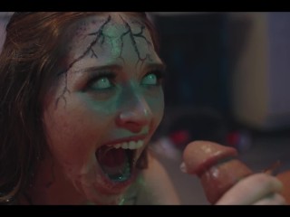 Wild Lesbians Turns Couple Into Sex Slaves - Pussy Eating Blowjob Cumshot & LOTS of Squirt