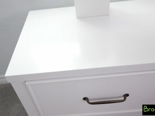 Melanie Marie's Dirty Diary seduces Stepbro into Fulfilling her Sexual Fantasy