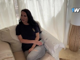 Hot photoshoot with stepmom leads to passionate sex