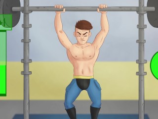 Fallout: Vault 69 #3 - Horny receptionist has sex with security guard on reception desk!