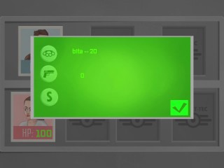 Fallout: Vault 69 #3 - Horny receptionist has sex with security guard on reception desk!