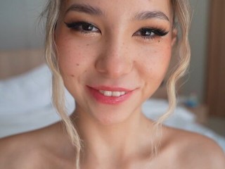 Stunning blonde and her tight pussy