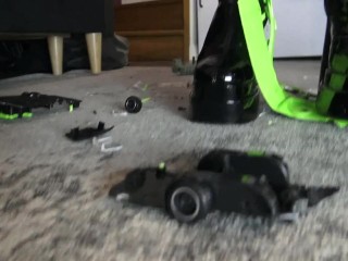 The hardened booty bitch Asmodia wants to destroy and torture every day.