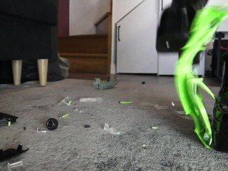 The hardened booty bitch Asmodia wants to destroy and torture every day.