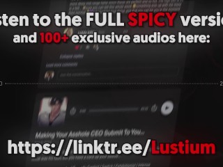 WOKEN UP by your SUBBY BF'S TONGUE... | audio | bf asmr | roleplay audio | m4a | msub | passionate