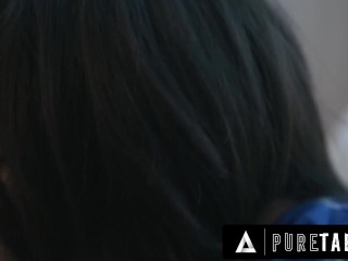 PURE TABOO Pregnant Casey Calvert's Gangbang Dream Halted By Husband's Cheating With Leana Lovings