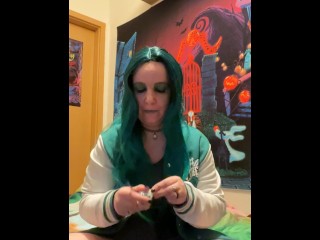 #Drapple , lollypop fuck & grinding on an green apple 💚🐍🍏 Slytherin Special 💚