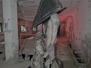 Silent Hill Nurse Gets Punished by Pyramid Head – Cosplay Fantasy