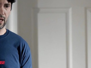 DOG HOUSE - Pretty Girl Gets Her Pussy Filled With Cum By Her Roommate After They Fuck On His Bed