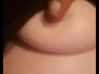 Just playing with my Thick, Hot, Erect, Nipple