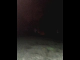 TS Nasty Sissy Faggot Alleyway Tease Hoping To Get Caught