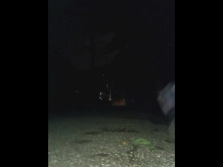 TS Nasty Sissy Faggot Alleyway Tease Hoping To Get Caught