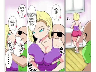 N° 18 le gusta pasar tiempo con el maestro roshi - Dragan ball z xxx