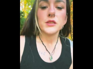 Hiking, eating greasy KFC after a hangover, only to get a slave bitch round to fart on and clean it