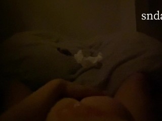 女性向け素人AV　オナホールを下から突いて気持ちよくしてあげる