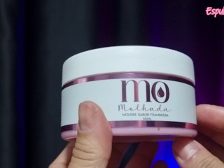 Influencer testing erotic products - Pepper Blend official - Wet line - body oil and others -ASMR