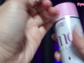 Influencer testing erotic products - Pepper Blend official - Wet line - body oil and others -ASMR