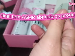 Influencer testing erotic products - Pepper Blend official - Wet line - body oil and others -ASMR