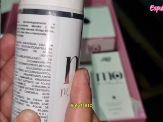 Influencer testing erotic products - Pepper Blend official - Wet line - body oil and others -ASMR