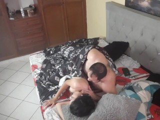 I have sex with my stepfather and ask him to cum inside me.