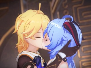 Genshin Impact – Ganyu & Aether’s Intimate Sex 3D NSFW Animation