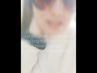 Hose bracelet in anal, deform belly inflation in nature