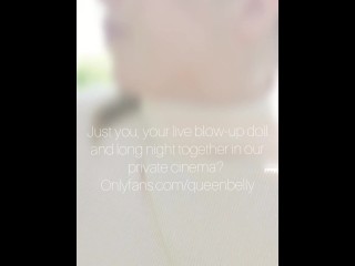 Hose bracelet in anal, deform belly inflation in nature