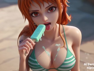 Nami one piece Porn and Hentai Ai compilation sexy and naked xxx Rule 34 enjoy this collection 3D St