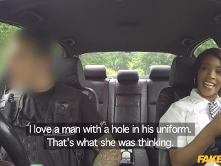 Fake Cop Sexy Strip Search Turns Into Threesome on Car Bonnet