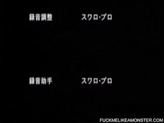 Busty anime teen licked out after fucking cock