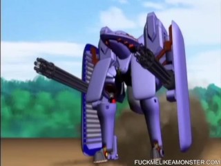 Busty anime teen licked out after fucking cock