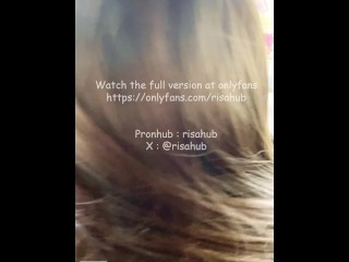 เย็ดในรถโคตรเสียวมีรถจอดข้างๆ เงี่ยนมากไม่สนใจอะไรแล้ว สุดท้ายแตกในน้ำไหลออกจากหี