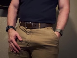 Mid-workday break to show my co-worker my cock... HotNerd142