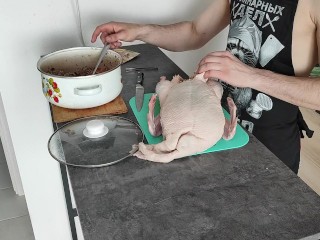 Фаршированная утка