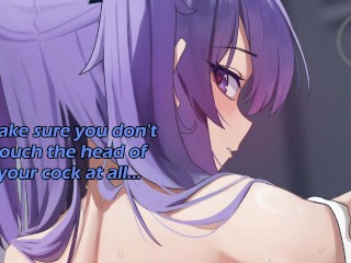[Hentai JOI] Yuuka's Hellish Ejaculation Management (Femdom, Edging, Chastity))
