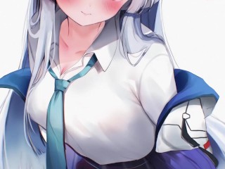 [Hentai JOI] Yuuka's Hellish Ejaculation Management (Femdom, Edging, Chastity))