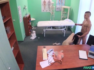 Fake Hospital - Horny Slut Anie Fucked Hard in PREGNANCY Checkup