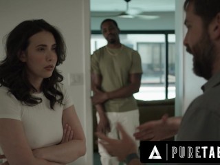 PURE TABOO Casey Calvert Accepts Sex Offer From Big Dick Stranger To Cure Postpartum Depression