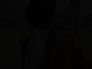 SWAP4K. Cuckold boyfriend watches how we fuck his girlfriend hard