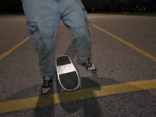 How The Skater Urinates In It's Natural Habitat