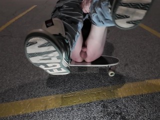 How The Skater Urinates In It's Natural Habitat