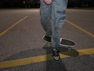 How The Skater Urinates In It's Natural Habitat