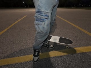 How The Skater Urinates In It's Natural Habitat