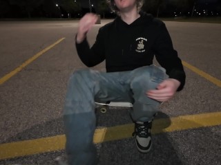 How The Skater Urinates In It's Natural Habitat