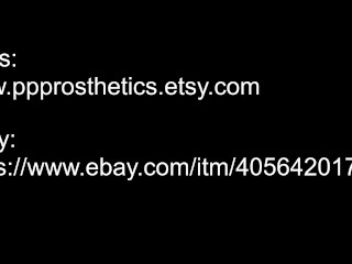 Test fitting 2 cock enlarger prosthetic/sleeves from Etsy and Ebay