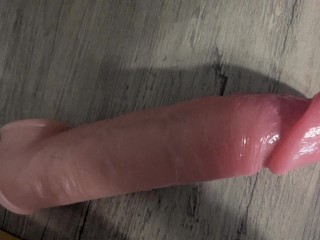 Test fitting 2 cock enlarger prosthetic/sleeves from Etsy and Ebay