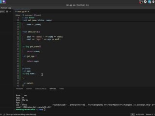 #37 Encapsulation, acess modifiers, setters & getters