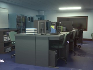 GIVING HER DOUBLE ORGASMS - DAILY LIFE WITH MY SUCCUBUS BOSS