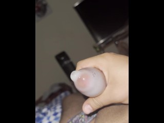 Masturbation with condom