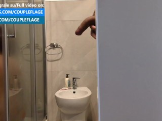 IL TUO CAZZO PUZZA DI MARCIO! MATRIGNA porca fa BIDET E SPOMPA il FIGLIASTRO!